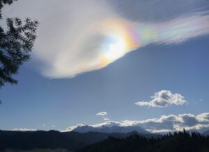 Cloud iridescence