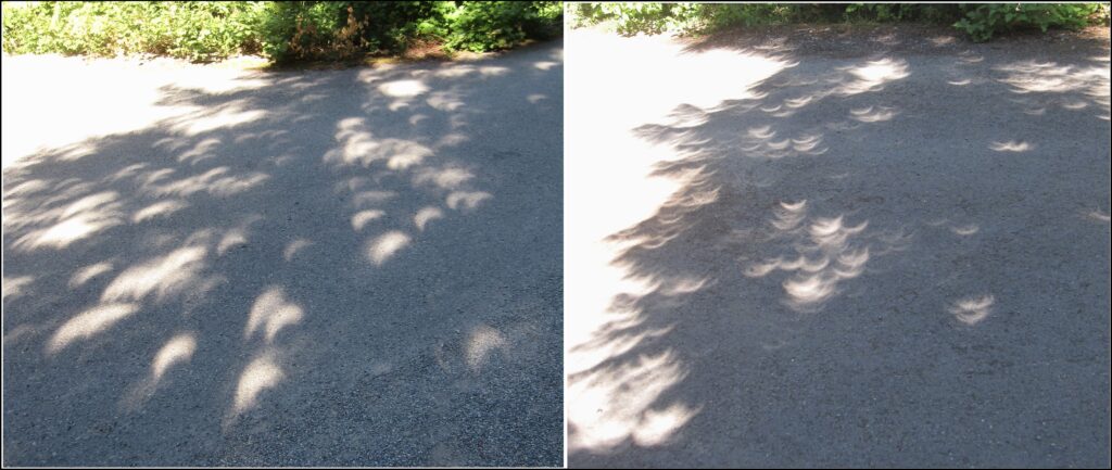 Sun Pictures II, an Eclipsed Sun c sun pics eclipse change of shape